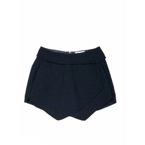 L'Atiste By Amy Black Foldover Skort Skirt Size XS